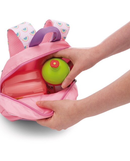 Mochila + Peluche NICI Guaxinim Travel Friends Extra-Suave Encaixado 4