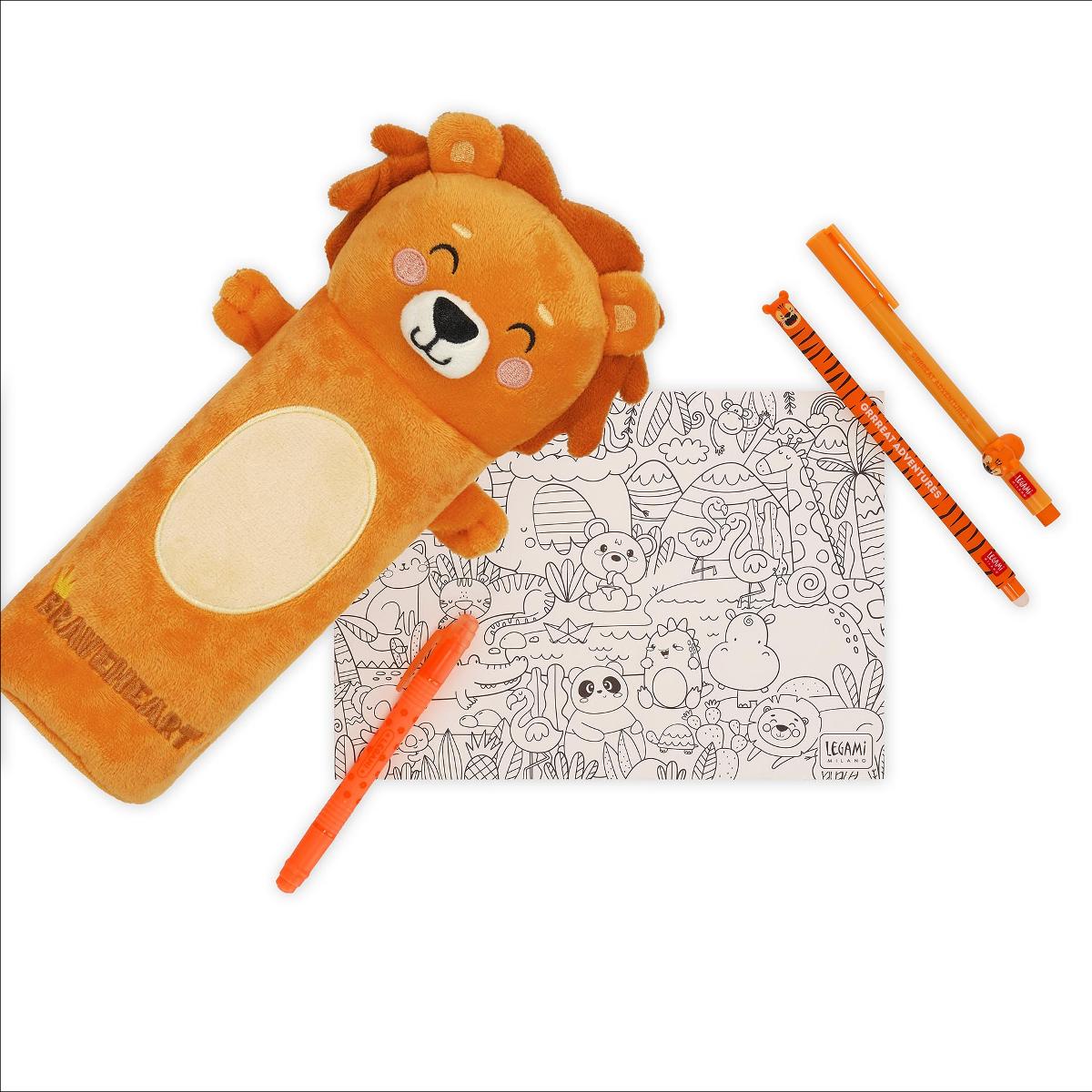 Mala de peluche Legami Lion 6