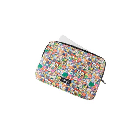 Housse Ordinateur Portable 13-14" Mr. Wonderful - Wonder Characters - Rembourrée Avec Poche