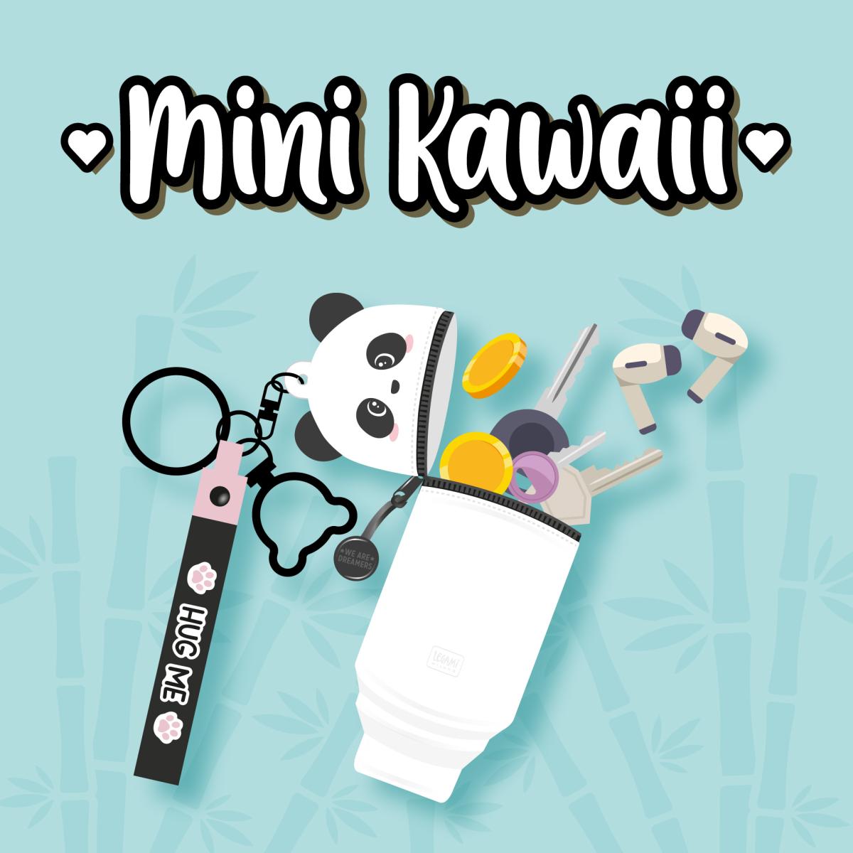 Mini Estojo Kawaii Legami Panda 2