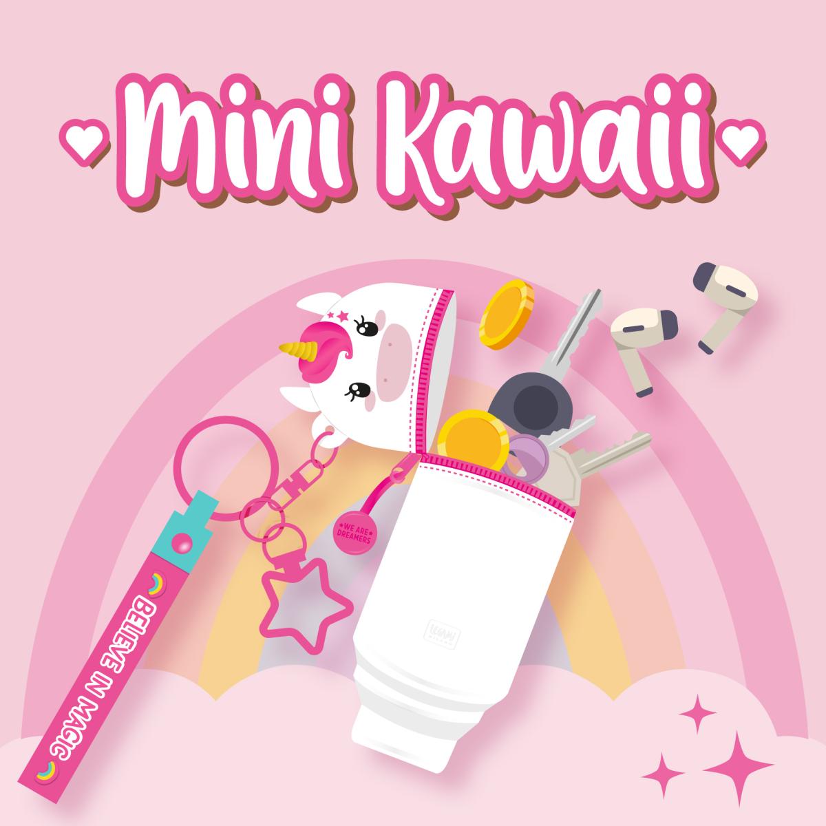 Mini Estojo Kawaii Legami Unicorn 2
