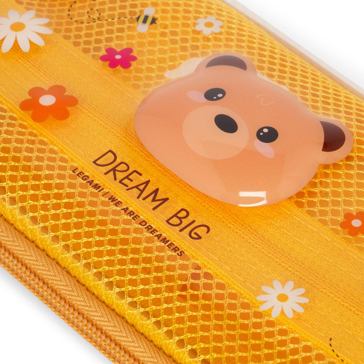 Estojo Transparente Legami Teddy Bear 4