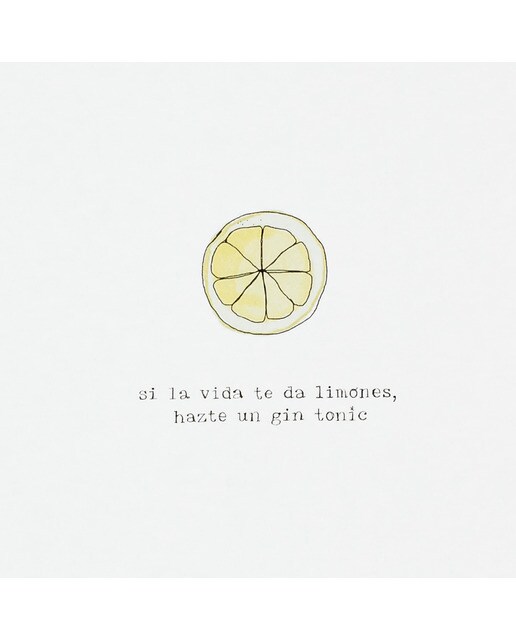 Estampa Gin Tonic 1