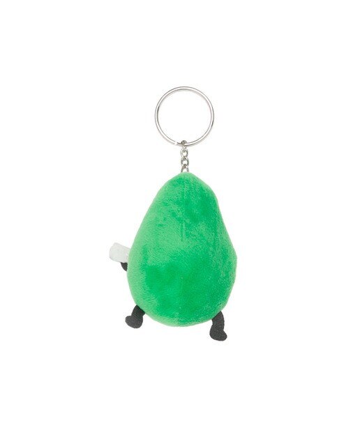 Llavero de Peluche con Diseño Mr Wonderful Aguacate con Guitarra 2
