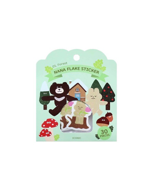 Imagem 0 de Autocolantes Canção de Embalar Flake Bosque