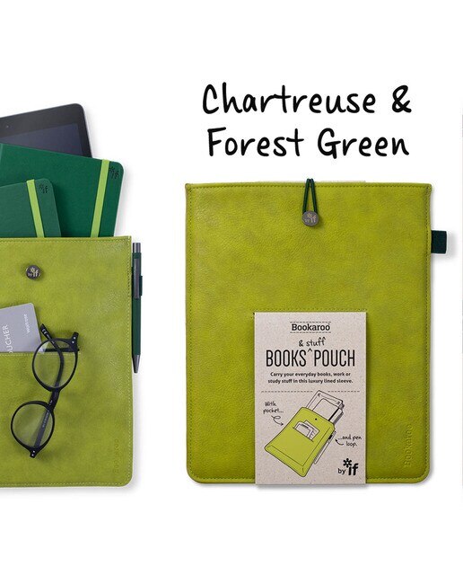 Funda de libros, libretas y móviles That Company Called If verde amarillento 2