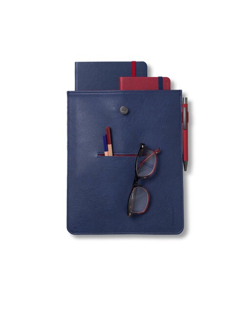 Capa de Livros, Blocos e Telemóveis - Azul-marinho 3