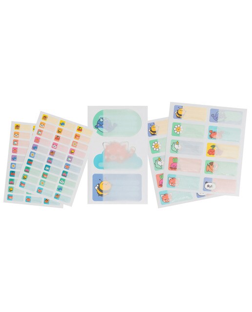 Autocolantes Mr Wonderful e fitas de pendurar para personalizar o material escolar 3