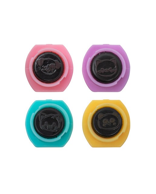 Conjunto de 4 carimbos com almofada de tinta Mr Wonderful: para deixar a sua marca 3