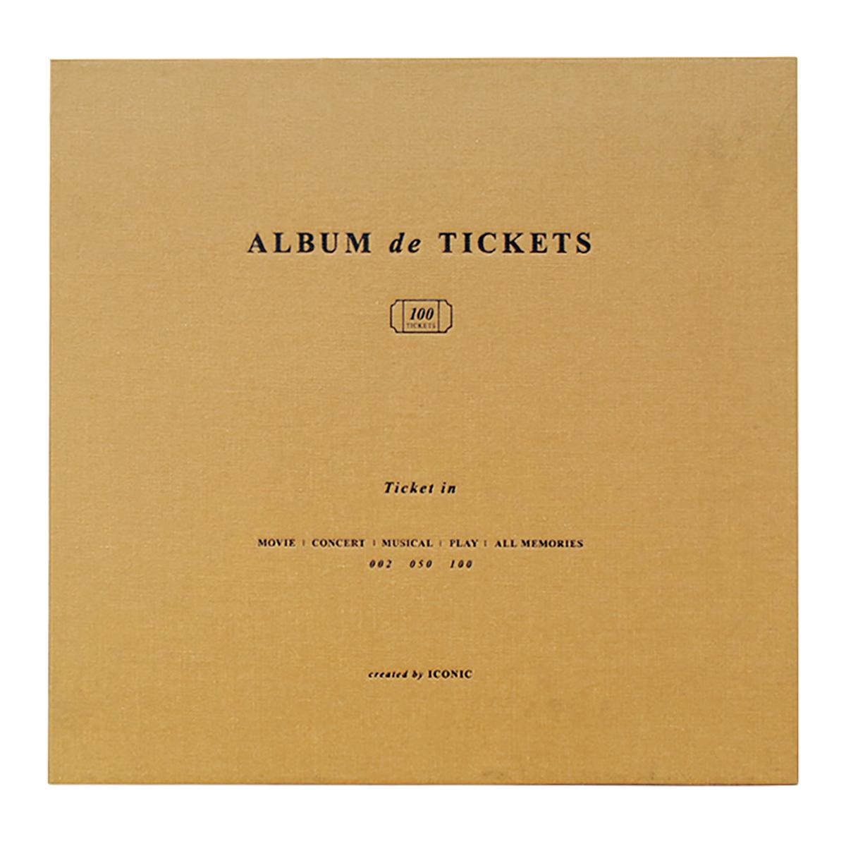 Álbum icónico de bilhetes mostarda 1