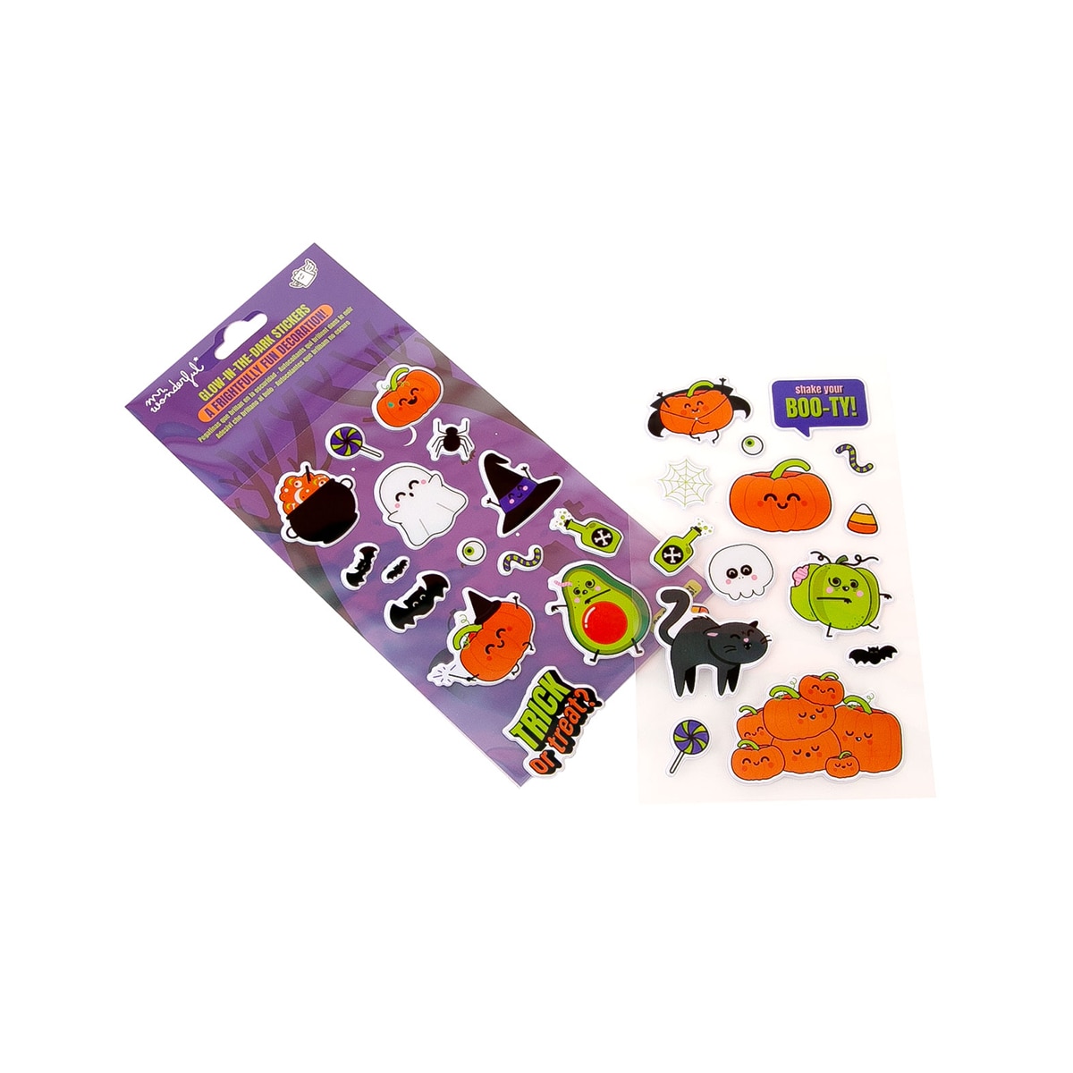 Autocolantes que brilham no escuro Mr Wonerful: Halloween 1