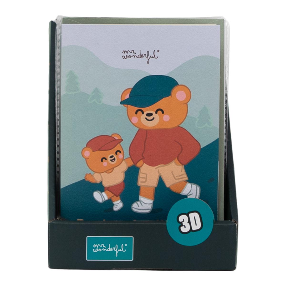 Postal Mr Wonderful - Papá, tu huella está en cada paso que doy. 5