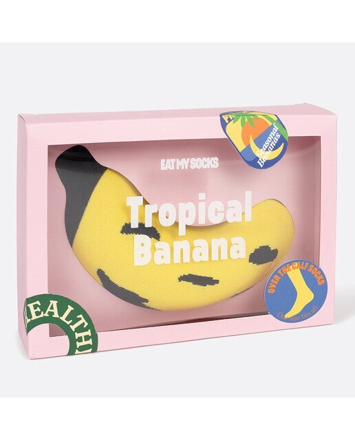 Calcetín Eat My Socks banana tropical 3