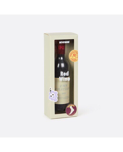 Calcetines Eat My Socks vino rojo 3
