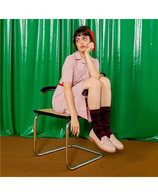 Calcetines Eat My Socks vino rojo 5
