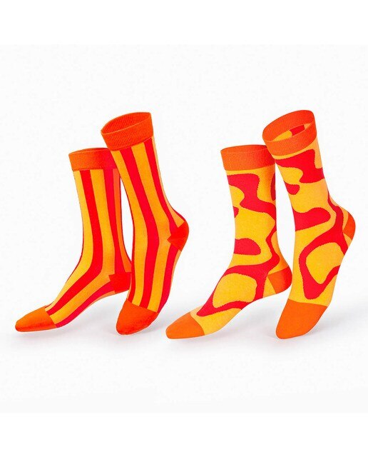 Calcetines Eat My Socks naranjas jugosas 2