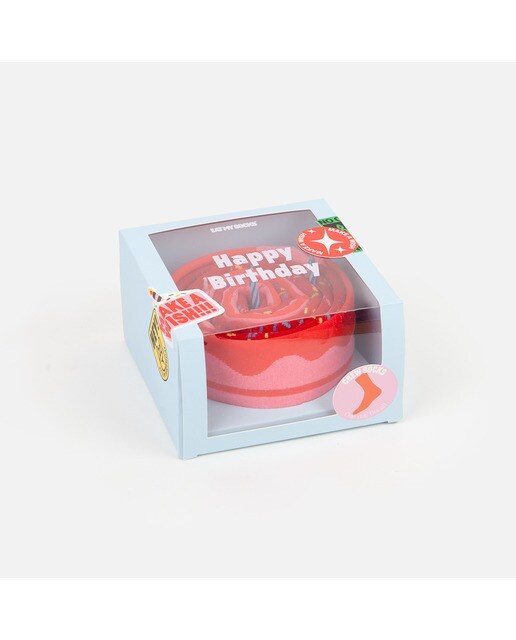 Imagen 0 de Calcetines Eat My Socks tarta feliz cumpleaños