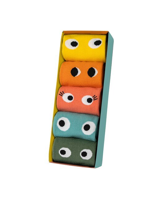 Set de 5 calcetines Fisura ojos 3