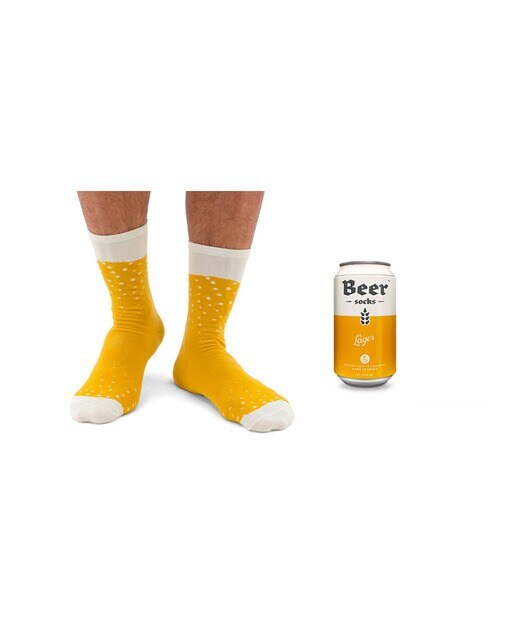 Imagen 0 de Calcetines de Suck UK cerveza amarillo