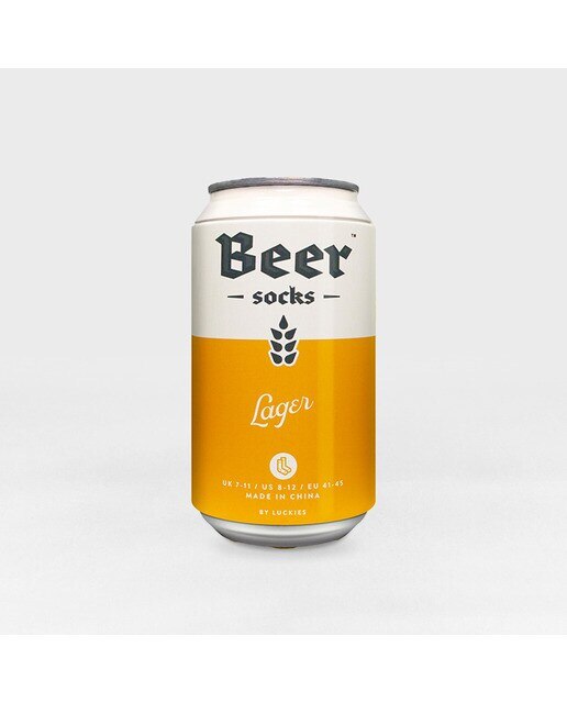 Calcetines de Suck UK cerveza amarillo 2
