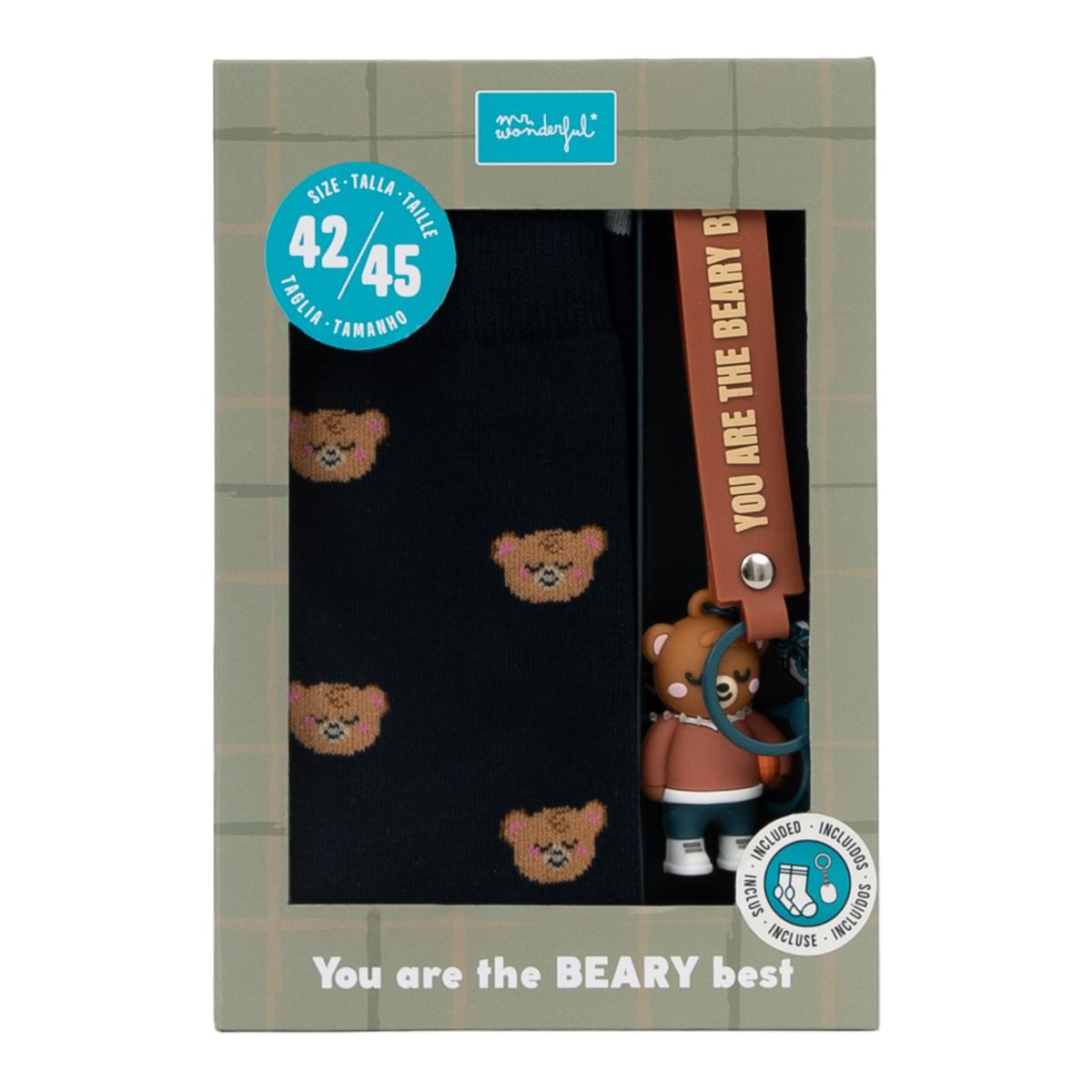 Imagem 0 de Kit de Meias + Porta-Chaves - You are the beary best.