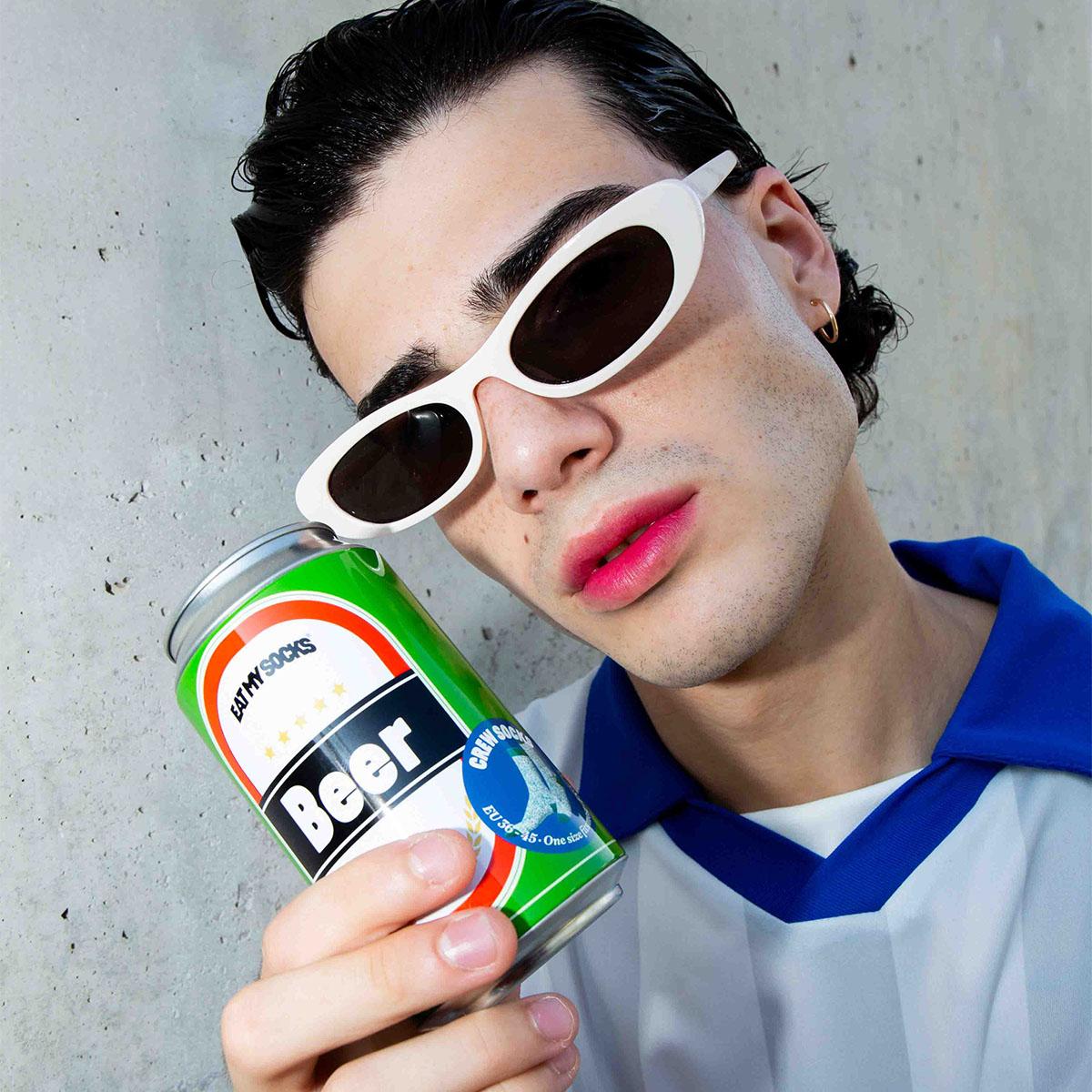 Meia Eat My Socks Cerveja 3