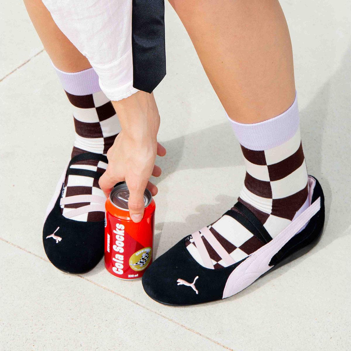 Meia Eat My Socks Cola 3