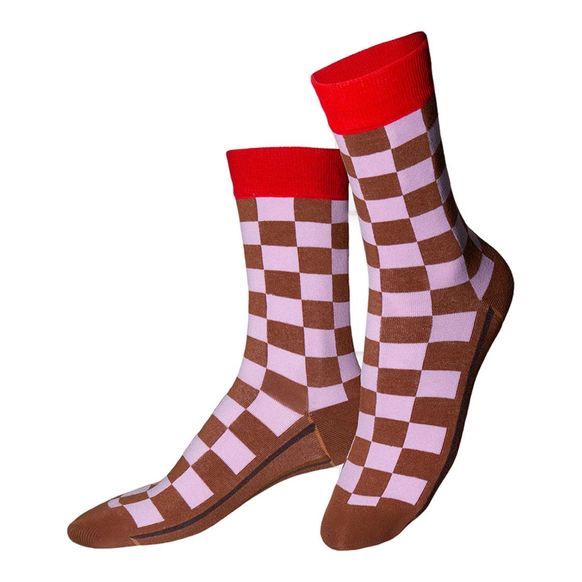 Meia Eat My Socks Choco Blocks 2