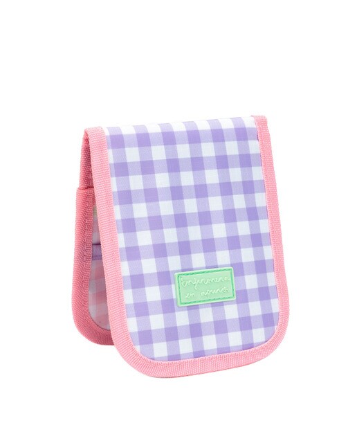 Organizador de bolso Enfermera en apuros vichy lilás 4