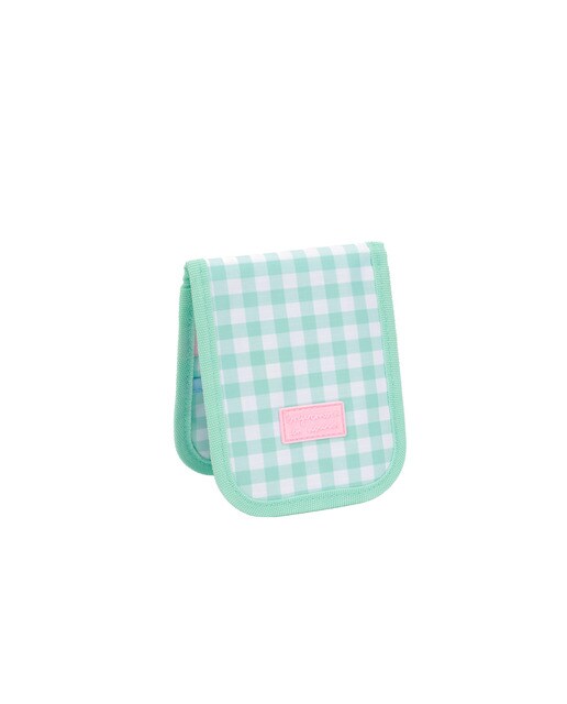 Organizador de bolso Enfermera en apuros vichy aguamarina 4