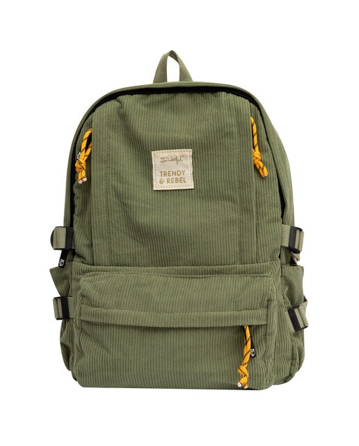 Mochila tecido cinza Mr Wonderful: Trendy & rebel 1