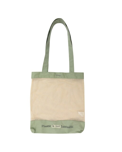 Saco de compras Mr Wonderful:Plastic is not fantastic 1