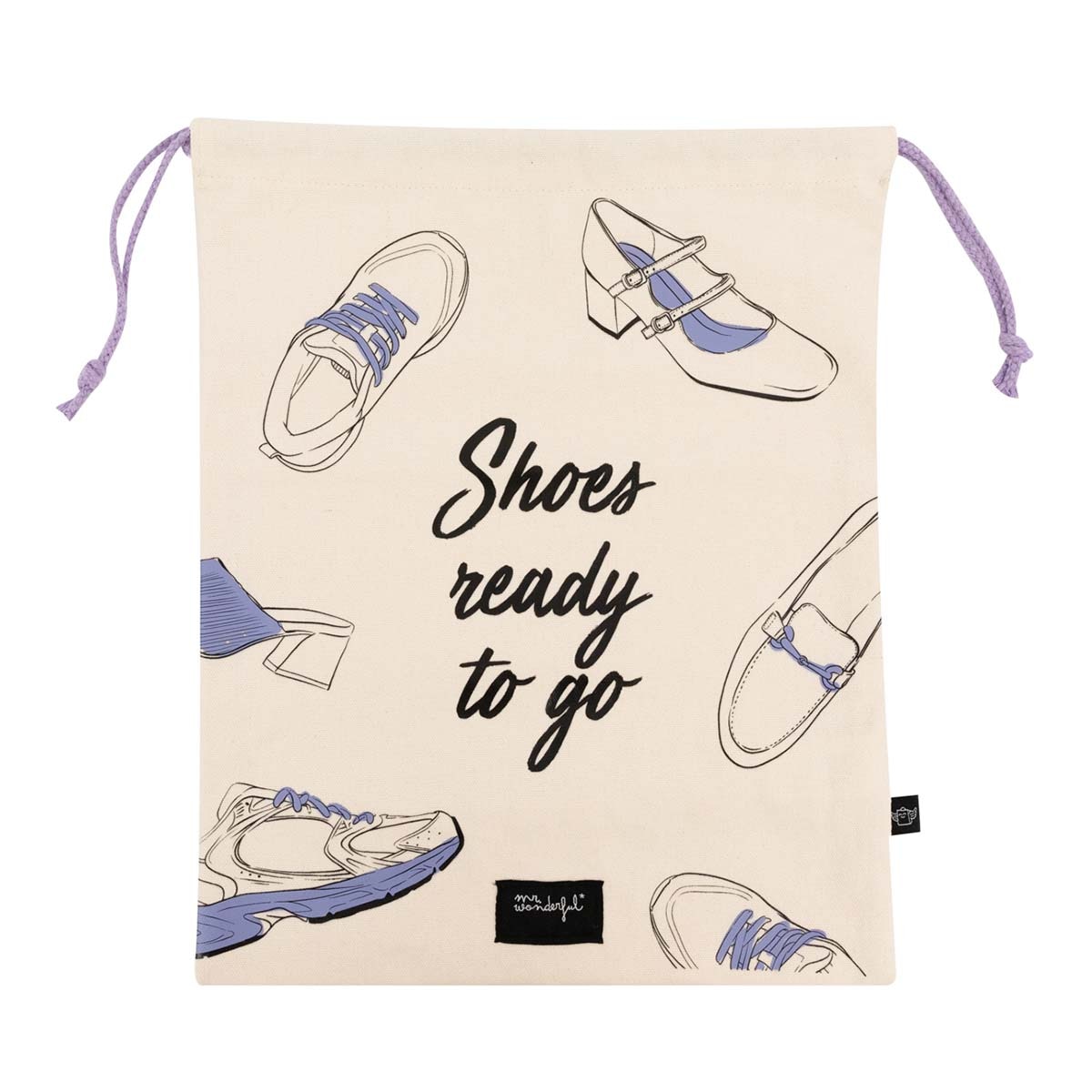 Imagem 0 de Bolsa de viagem para sapatos Mr Wonderful: Sapatos prontos a levar