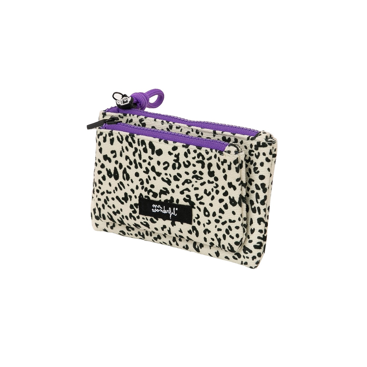 Monedero Mr Wonderful: Animal print topos. 4