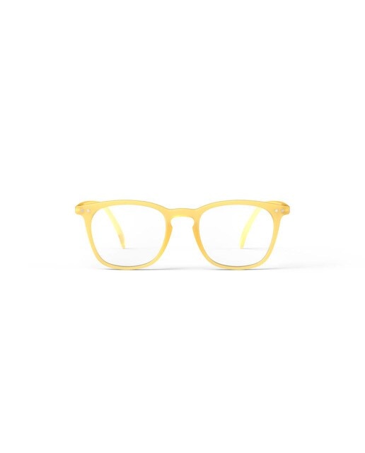 Óculos de Leitura # E em Forma de Trapézio - Yellow Honey 1