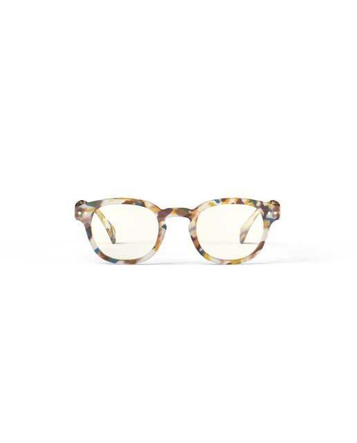 Gafas de luz azul Izipizi #C forma cuadrada carey azul 1