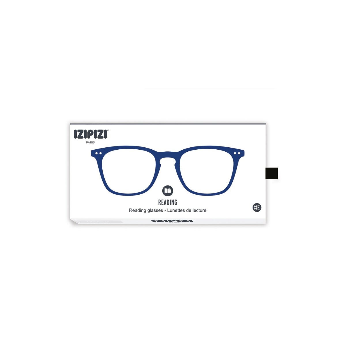 Óculos de Leitura # E em Forma de Trapézio - Azul-Marinho Azul-2