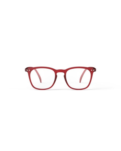 Óculos de Leitura # E em Forma de Trapézio - Vermelho Vermelho-1