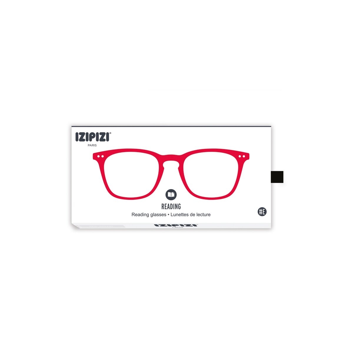 Óculos de Leitura # E em Forma de Trapézio - Vermelho Vermelho-2