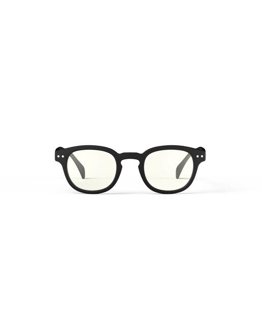 Gafas de luz azul Izipizi #C forma cuadrada negro 1