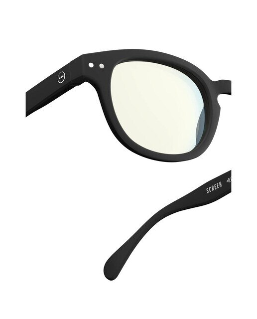 Gafas de luz azul Izipizi #C forma cuadrada negro 4