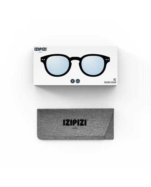 Gafas de luz azul Izipizi #C forma cuadrada negro 6