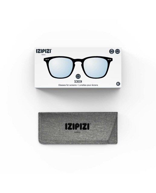 Gafas de luz azul Izipizi #E forma trapecio negro 6