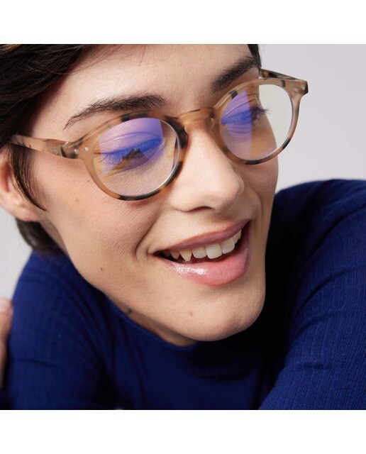 Gafas de luz azul Izipizi #D forma pantos carey light 2