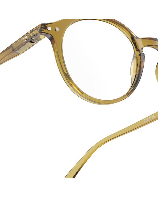 Óculos de Leitura #D de Forma Pantos - Verde Golden 3