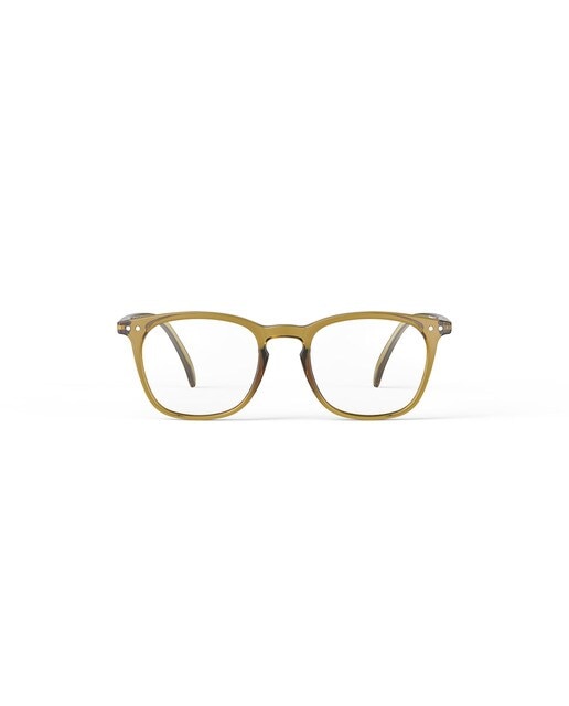Imagen 0 de Gafas de lectura Izipizi #E forma trapecio verde golden
