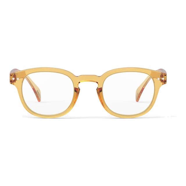 Gafas de lectura Izipizi #C forma cuadrada marrón amarillo golden canyon +1,0