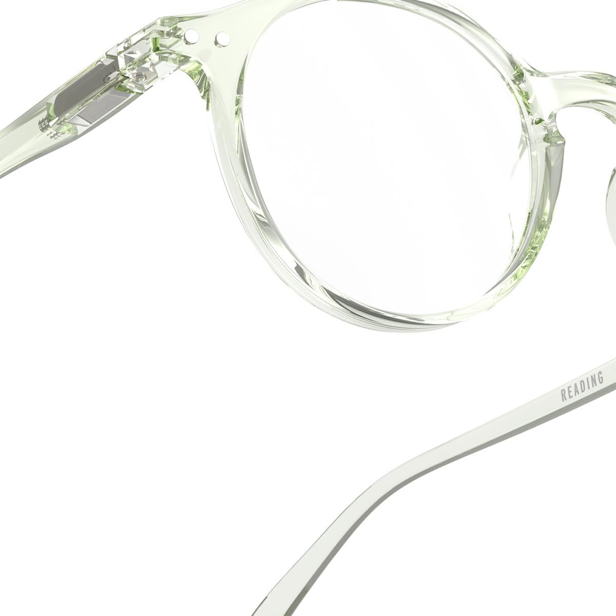 Gafas de lectura Izipizi #D forma pantos verde fields +1,0 3