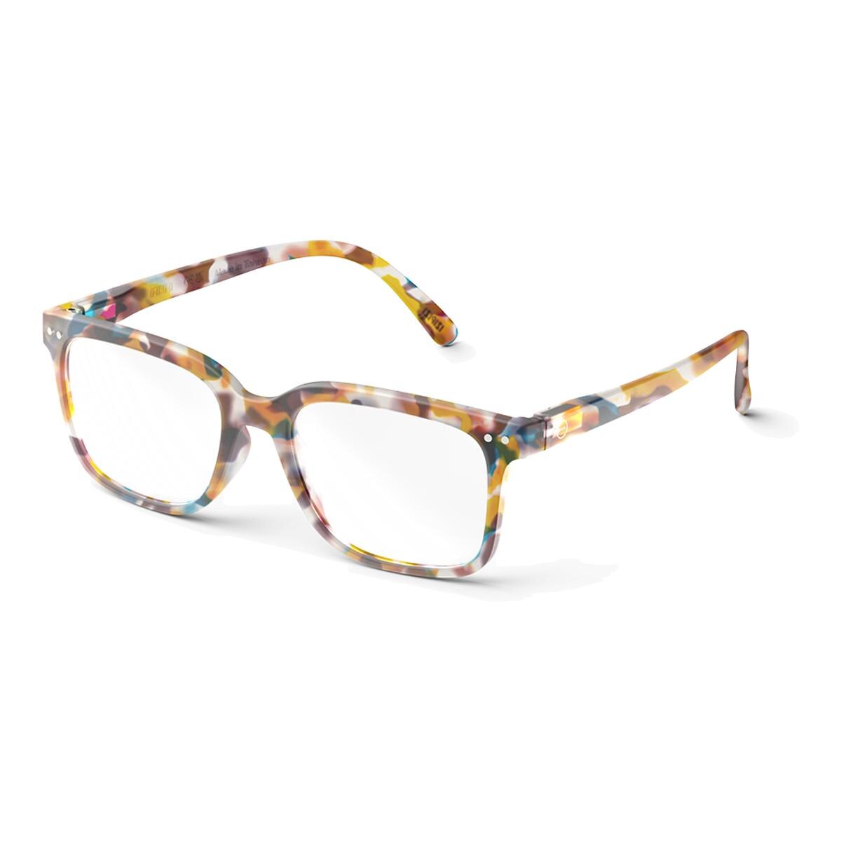 Gafas de lectura Izipizi #L forma rectangular CAREY azul 2