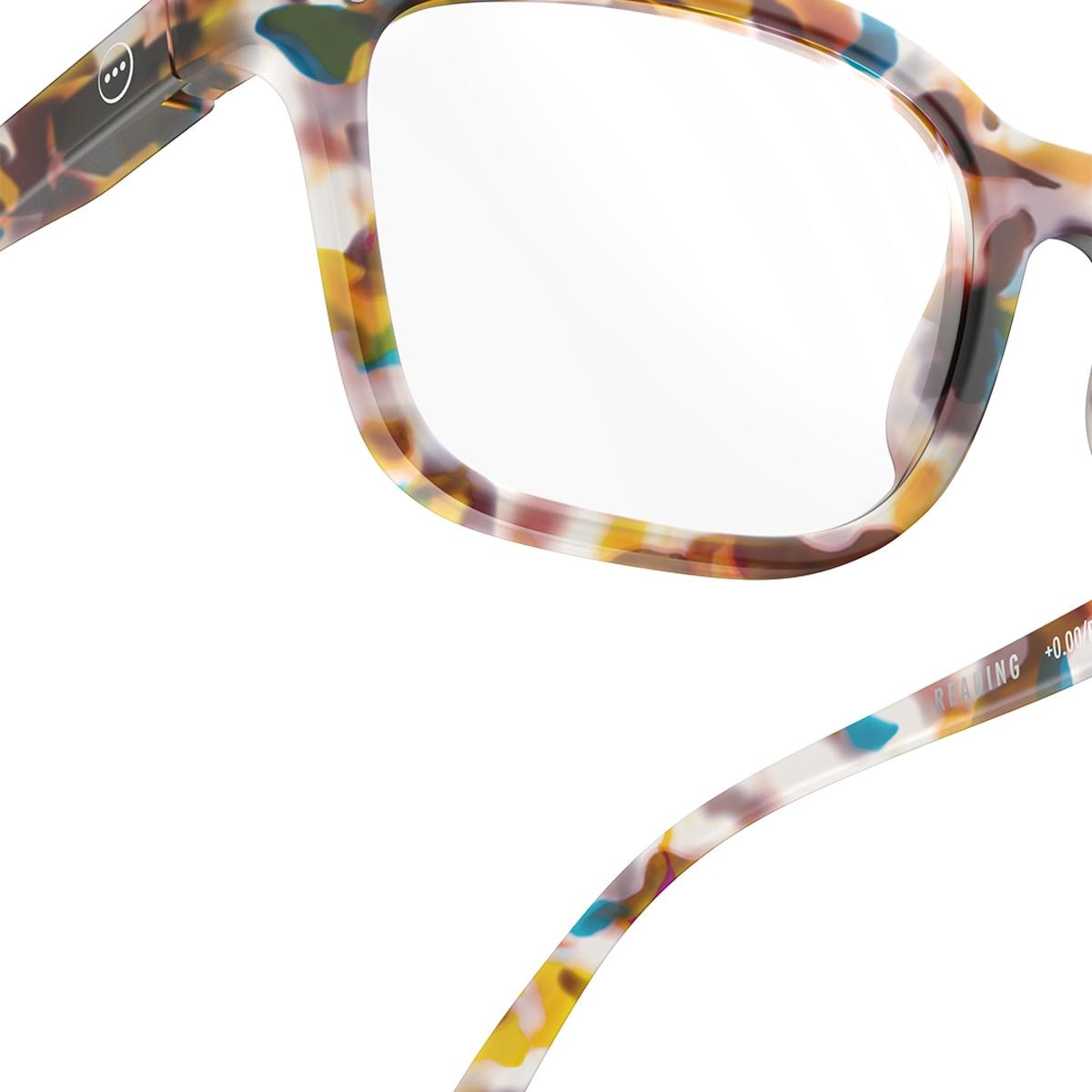 Gafas de lectura Izipizi #L forma rectangular CAREY azul 3